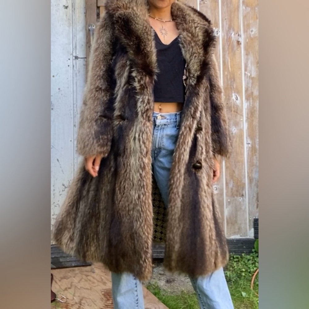 Fur coat